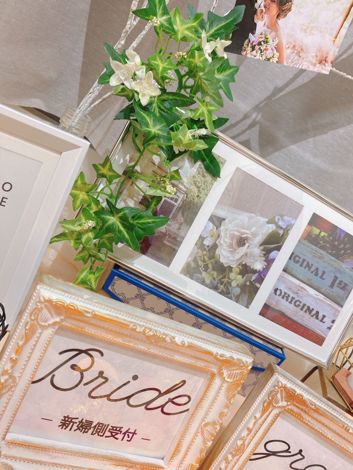 断捨離中 様❣️ウェルカムスペース まとめ売り 受付 装飾  結婚式 ウェルカムスペース まとめ売り 結婚式 受付 装飾 セット