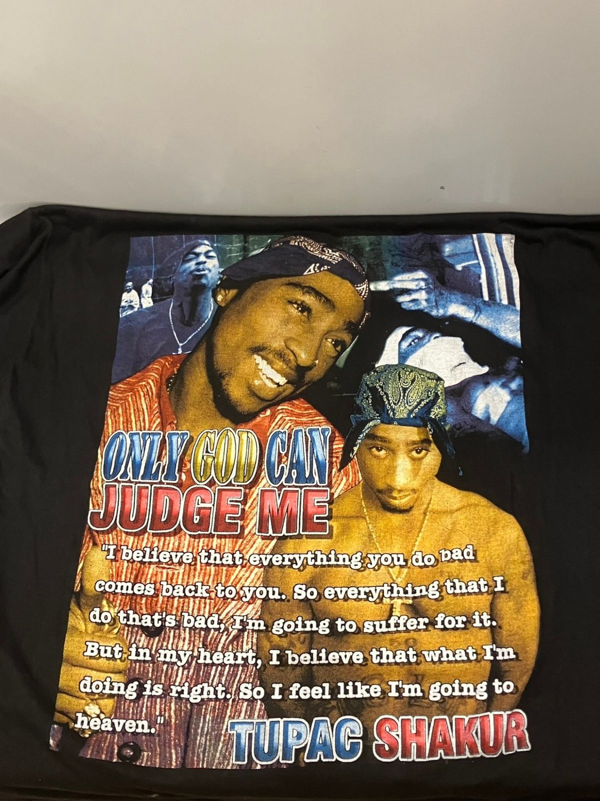 ラップTシャツ RAP-T Vintage Hip Hop Tupac 2PAC SHAKUR ONLY