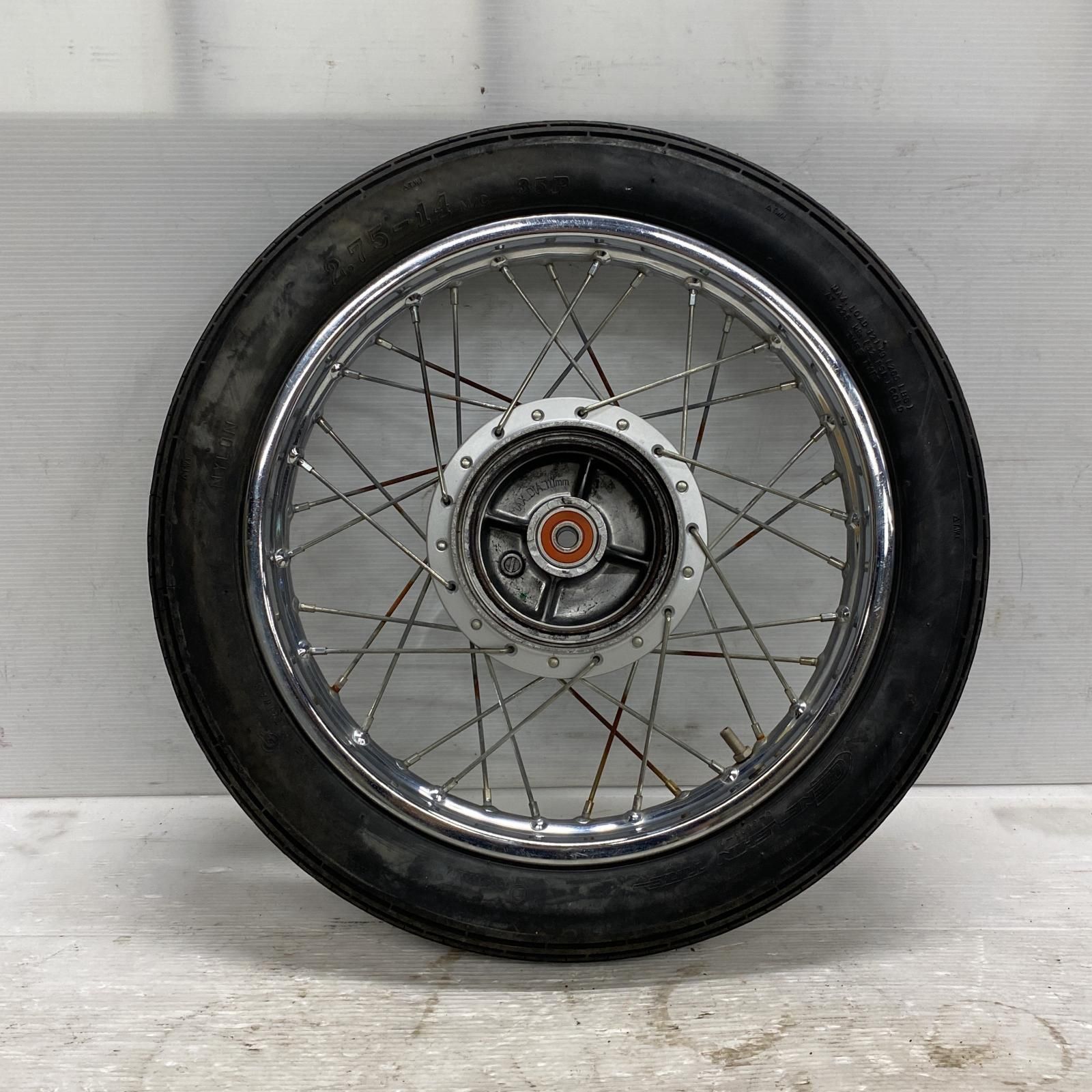 HONDA スーパーカブ110プロ フロントホイール ホンダ - メルカリ
