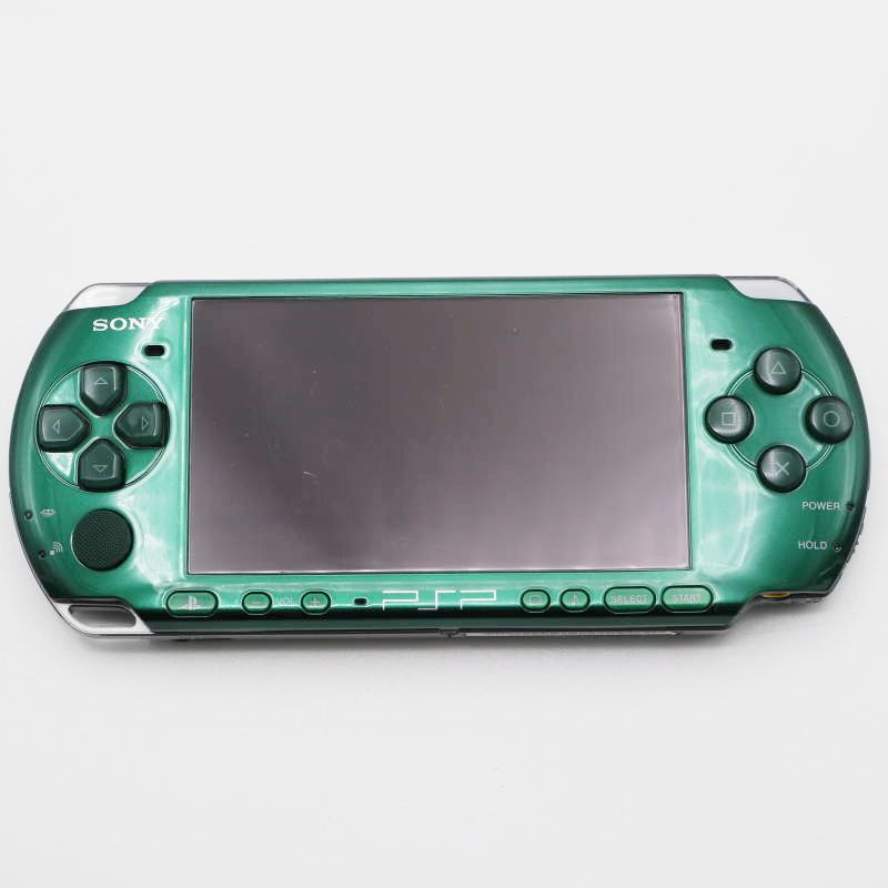 M05-s015 SONY PSP3000 グリーン 本体 4GB 充電器/バッテリー無し プレイステーションポータブル M05-s015 SONY PSP3000 グリーン 本体 4GB 充電器/バッテリー