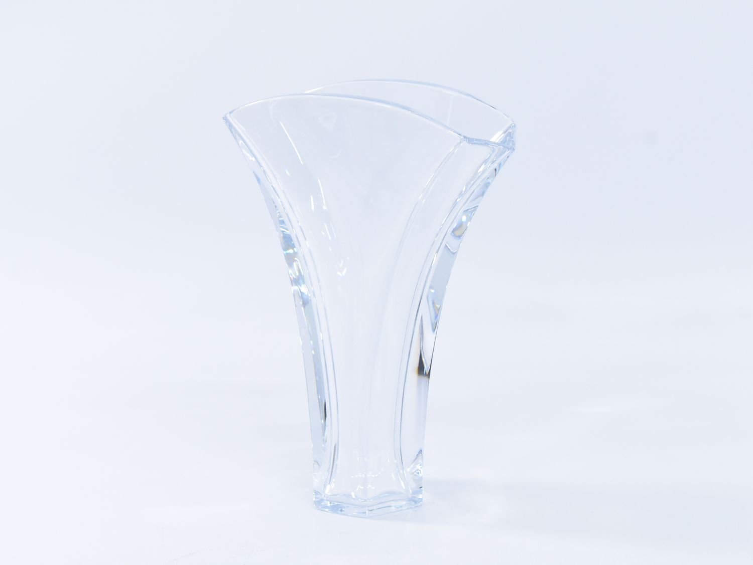 Baccarat 花瓶 青と透明 約11cm アイ ベース S | バカラ 日本