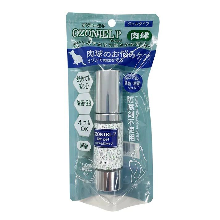 同梱不可 12個セット カモス オゾニールOZONIELforpetオゾニールPジェルタイプ肉球のお悩みケア30ml