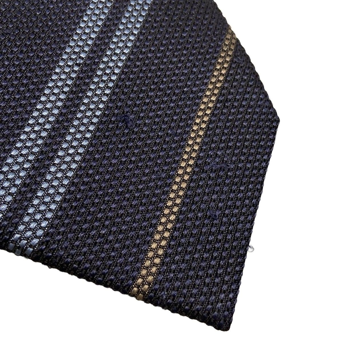 Brioni(ブリオーニ) ネクタイ メンズ - ダークネイビー×ブルー