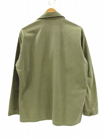 40s M-43 HBT ジャケット ミリタリージャケット 38R 40年代 40s アメリカ軍 米軍 ミリタリー カーキ ヘリンボーン