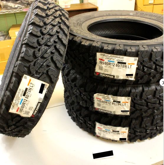 ヨコハマ 夏タイヤ 145|80R12 80|78N ジオランダー M|T LT マッド 軽トラック