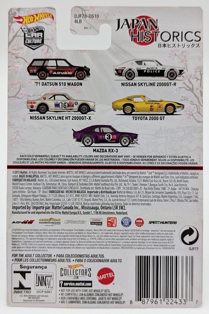 極完全美品‼️状態極良好‼️ MATTEL HOTWHEELS PREMIUM TRACK DAY HKC15