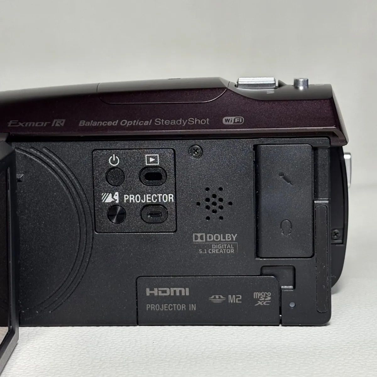 ⭐【SONY Handycam HDR-PJ675 ボルドーブラウン】⭐ Amazon | SONY ビデオカメラ HDR-PJ675 32GB 光学30倍 ボルドー