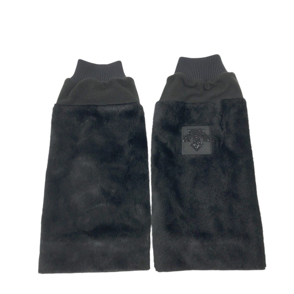 DESCENTE GOLF デサントゴルフ レッグウォーマー ファー ブラック系 F 240101393022 ゴルフウェア ストスト