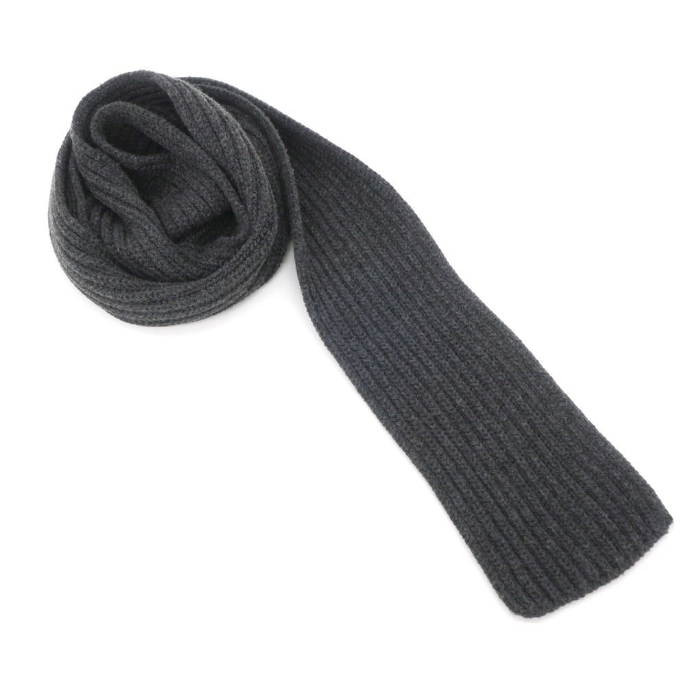 中古】ロロピアーナ Loro Piana ローゲージカシミヤ ニットマフラー 