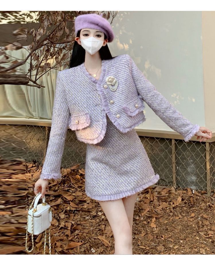 セットアップ ツイード