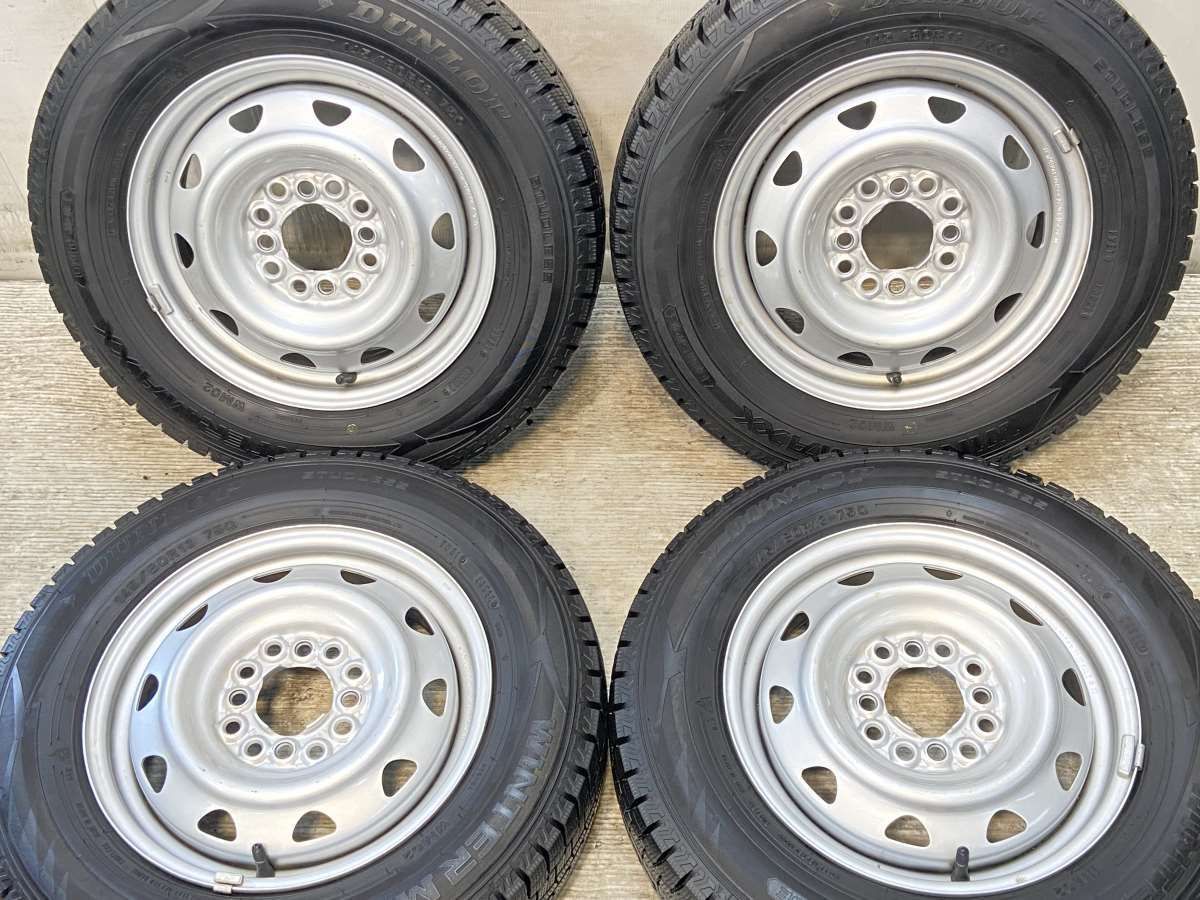 145|80R13 ダンロップ ウィンターマックス WM02 LZ 13x4.0 100|110|114.3-4穴 タイヤ スタッドレスタイヤ ホイールセット 4本セット w13251006005