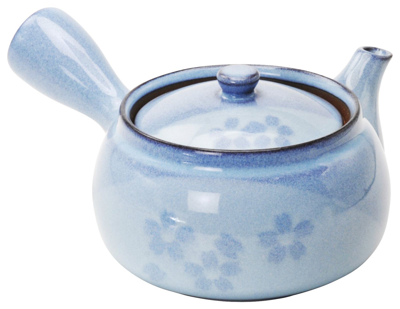新品 美濃焼 急須 帯網 茶こし付 花しずく 容量約380ml 直径約11×高さ8.4cm 来客用 自宅用 日本製 586-6-32E