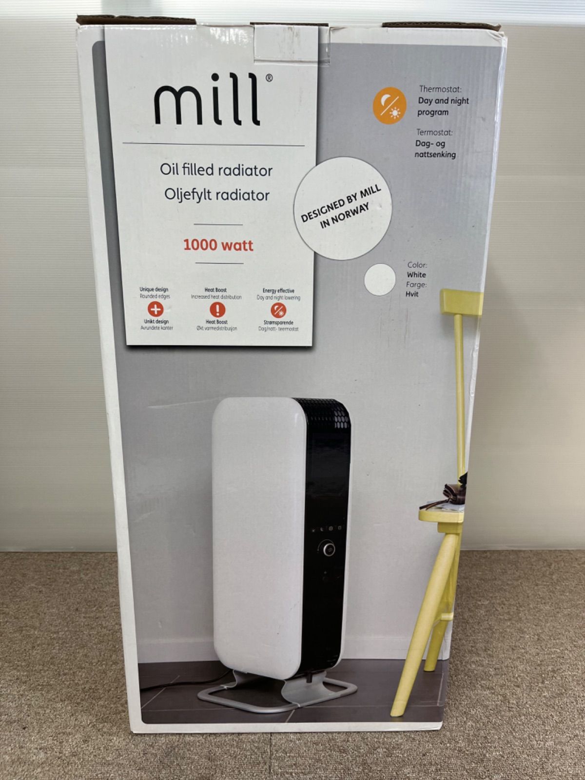 mill オイルヒーター AB-H1000DN - メルカリ