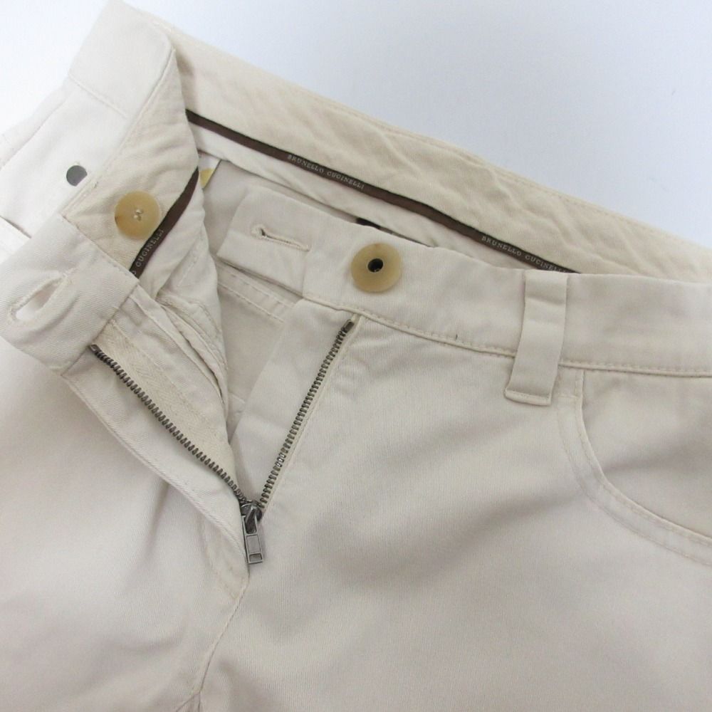 BRUNELLO CUCINELLI ベージュチノパン brunello cucinelli チノパン ベージュ