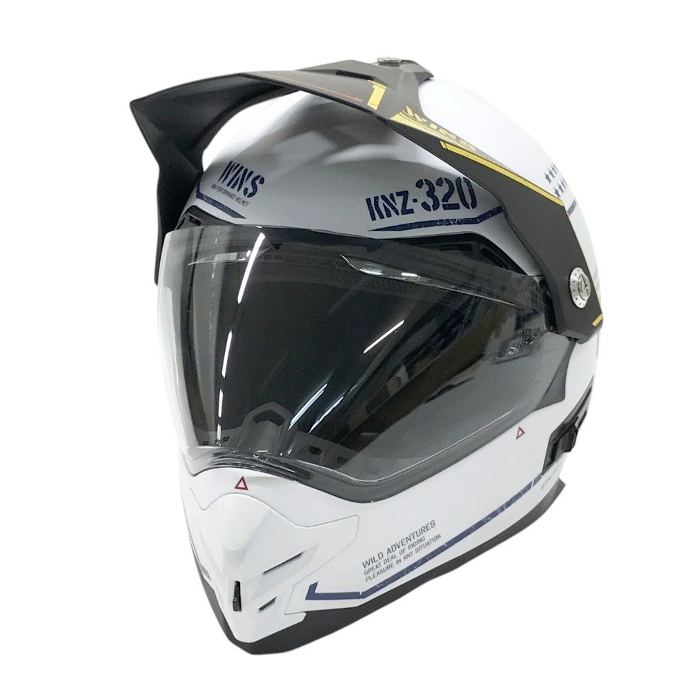 wins ウインズ X-ROAD KNZ-320 オフロードヘルメット ホワイト系 M 240101427581