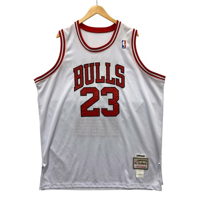 品】MITCHELL＆NESS CHICAGO BULLS JORDAN 23 ゲームシャツ