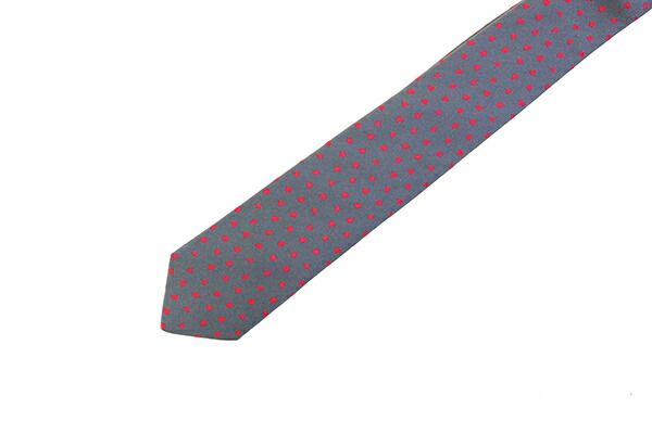 エルメス ネクタイ シルクタイ7CM ダンシングハート