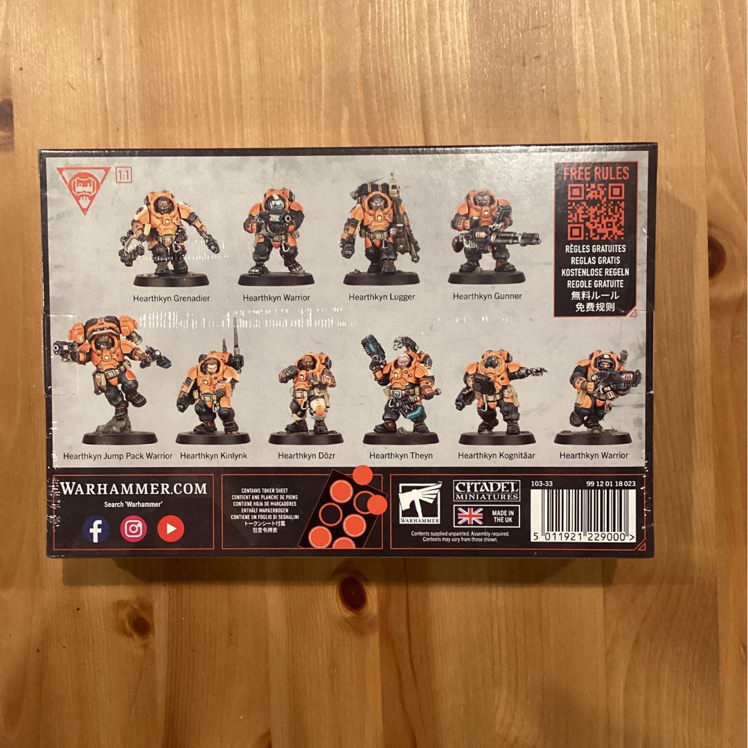 ウォーハンマー　キルチーム　ハースキン HEARTHKYN SALVAGERS