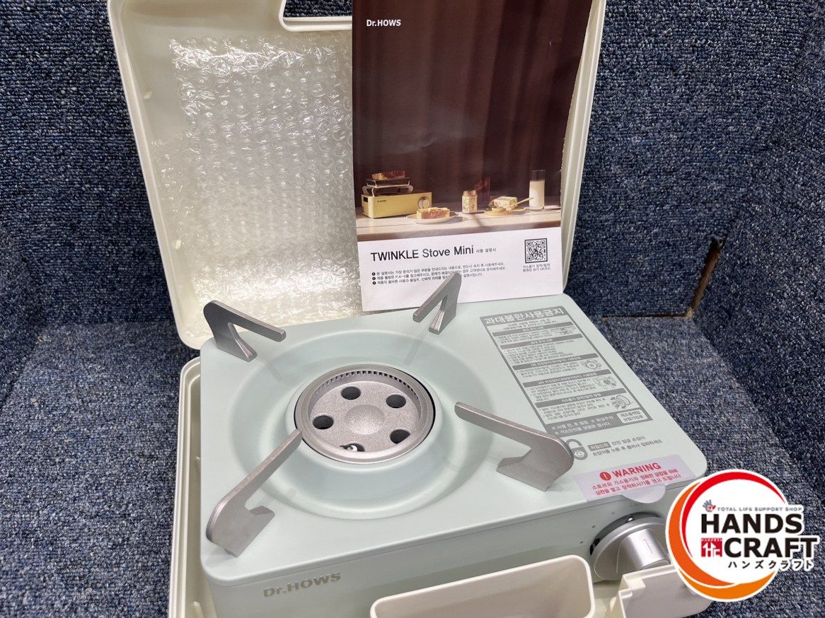★ドクターハウス Dr.HOWS カセットコンロ ミニ TWINKLE Stove Mini 未使用 保管品