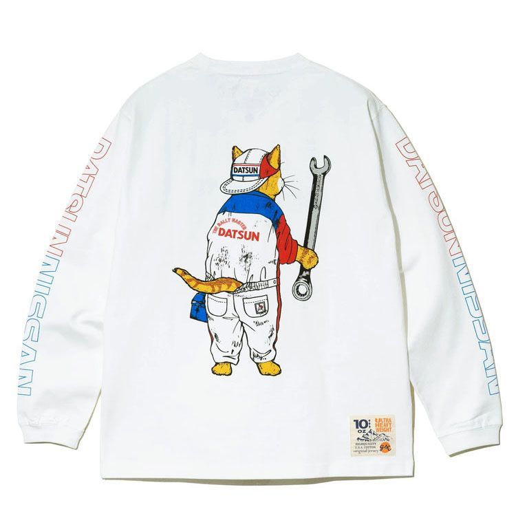 NISSAN × go slow caravan 超ヘビー USA/C RALLY メカニック 猫