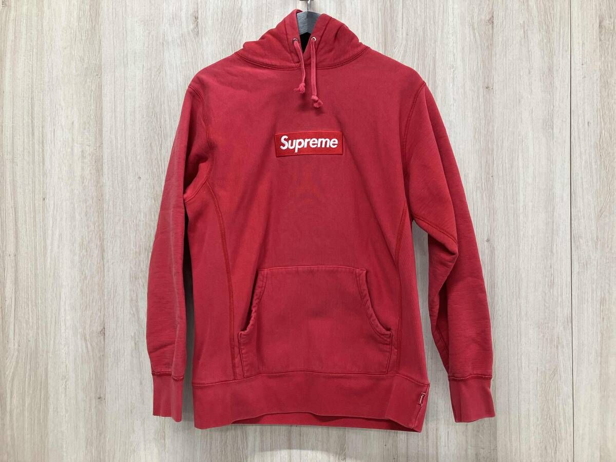 Supreme シュプリーム Box Logo Hooded Red ボックス ロゴ パーカー プルオーバー Mサイズ レッド