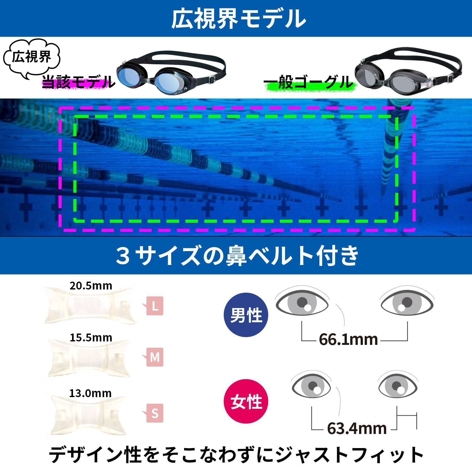 VIEW スイミングゴーグル