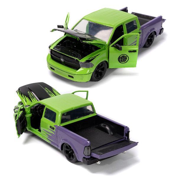 1:24 MARVEL AVENGERS 2014 RAM 1500 w/ HULK 【ハルク ミニカー