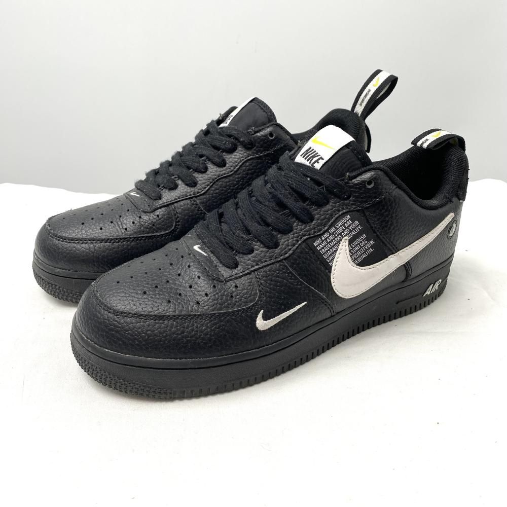 NIKE AIR FORCE1 Nike Air Force 1 Low Utility Black|White 26.5cm AJ-7747-001 スニーカー ナイキ エアフォース1 17