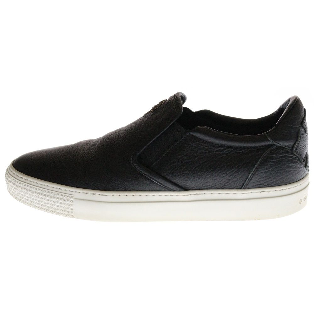 CHROME HEARTS クロムハーツ SLIP ON スリッポン CHプラス レザーパッチ ダガー ローカットスニーカー ホワイト