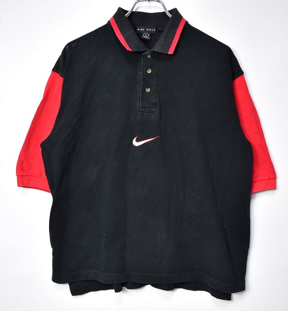 NIKE ゴルフ ポロシャツ RED