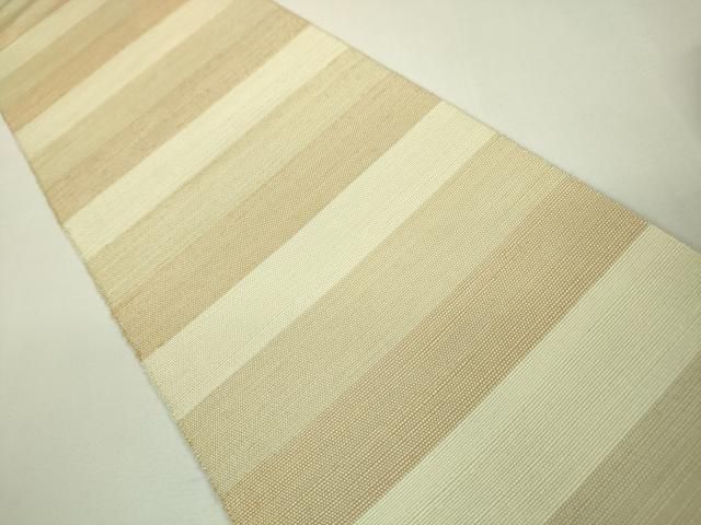 平和屋本店■極上　1854年創業　帯屋捨松　両面　半幅帯　紬地　紳裳園　タグ付き　逸品　未使用　DZAA3696kh5 平和屋本店□極上 1854年創業 帯屋捨松 両面 半幅帯 紬地 紳裳園 タグ