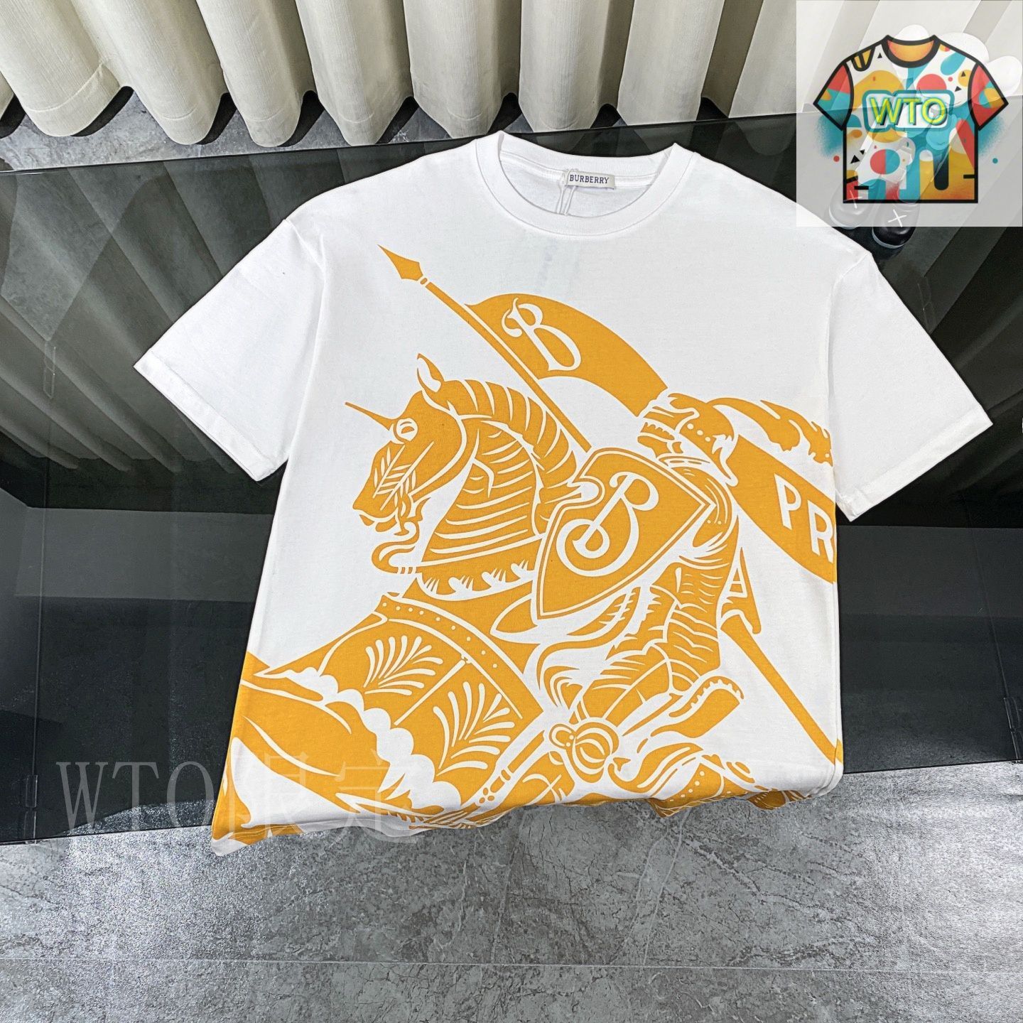 ★BURBERRY★2025SS 新作★B クレスト 半袖 Tシャツ★2色 今日特価】Burberry 2025ss EKD Short - Sleeve T シャツ-2