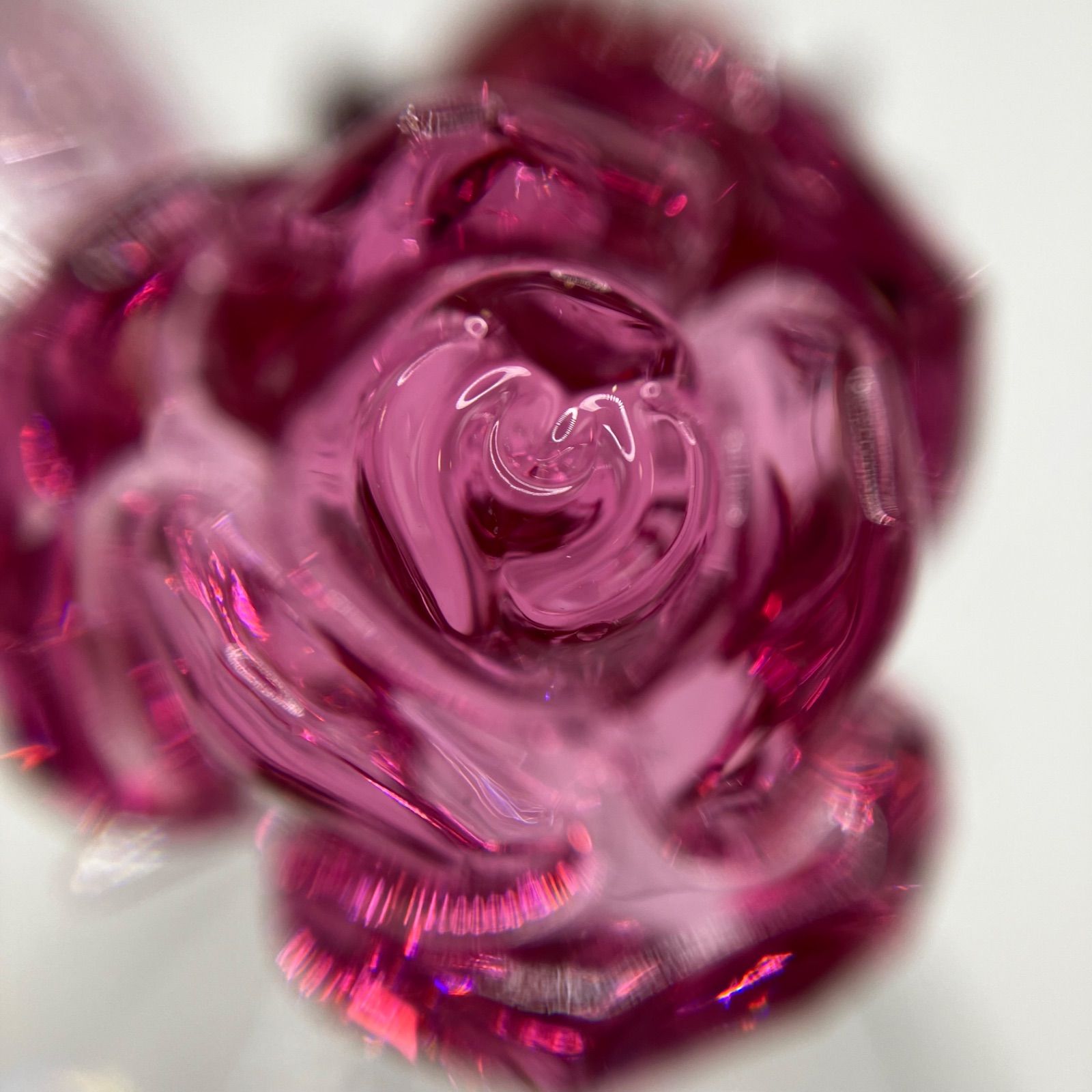 354 SWAROVSKI スワロフスキー 置物 オブジェ フィギュリン Happy wish Rose ローズブーケ バラ クリスタル クリア ピンク レッド き NEXPOTALLINN_EU