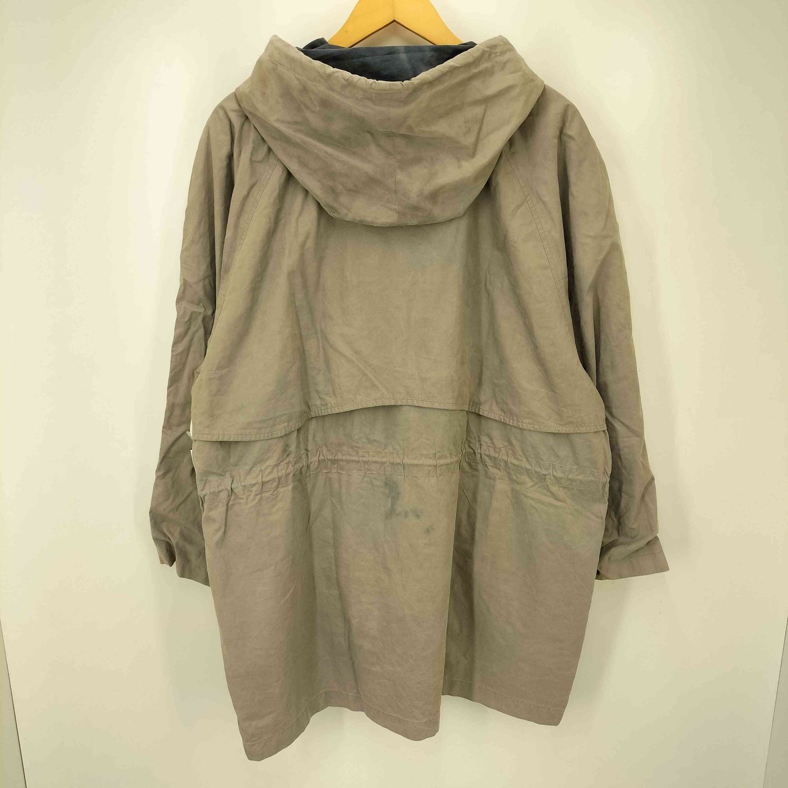 BURBERRYS(バーバリーズ) 80-90s フーデット サファリ ハンティング コート ジャケット メンズ 表記無 【中古】【ブランド古着バズストア】 バーバリーズ BURBERRYS 80-90s フーデット サファリ ハンティング