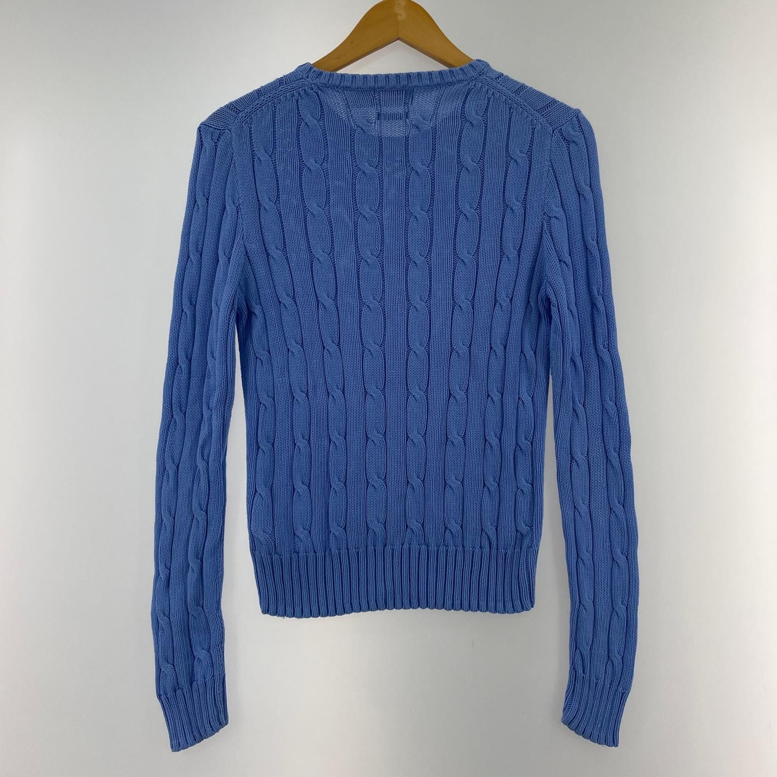 Polo Ralph Lauren ライトブルー ニット POLO RALPH LAUREN ポロ・ラルフローレン ケーブルニット