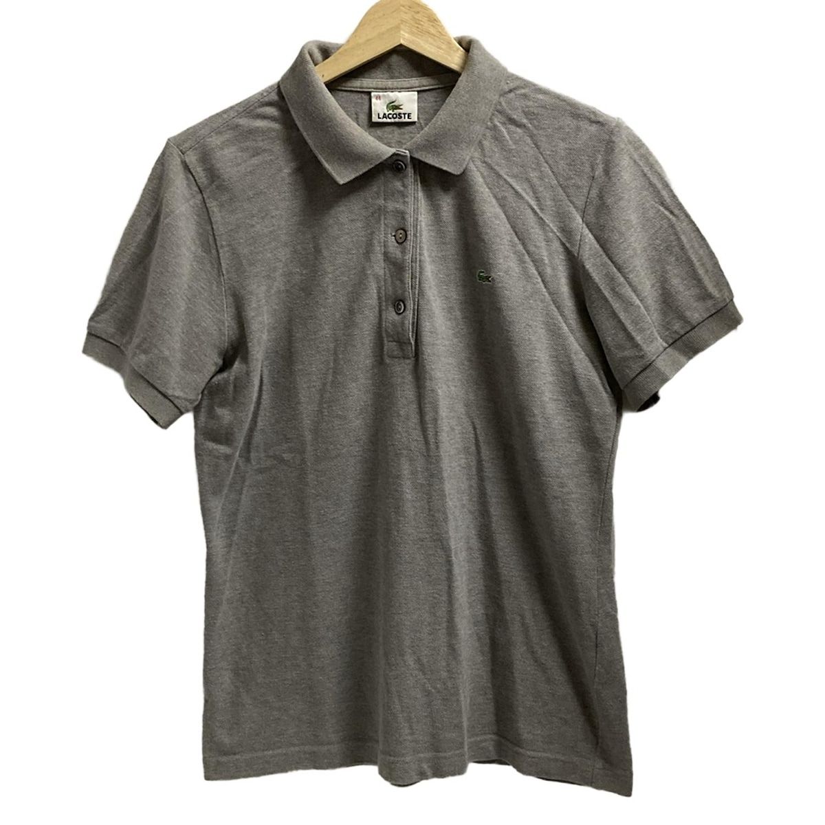 美品ラコステLACOSTEポロシャツ2XSグレー灰色1212BIGわにT半袖 LACOSTE ポロシャツ 「LACOSTE / ラコステ」 L.12.64 : ZOZOTOWN