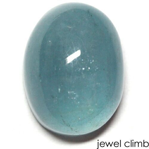 ソーティングメモ付 ボリュームある一石 アクアマリンカボション 宝石 ルース １９．５５ＣＴ