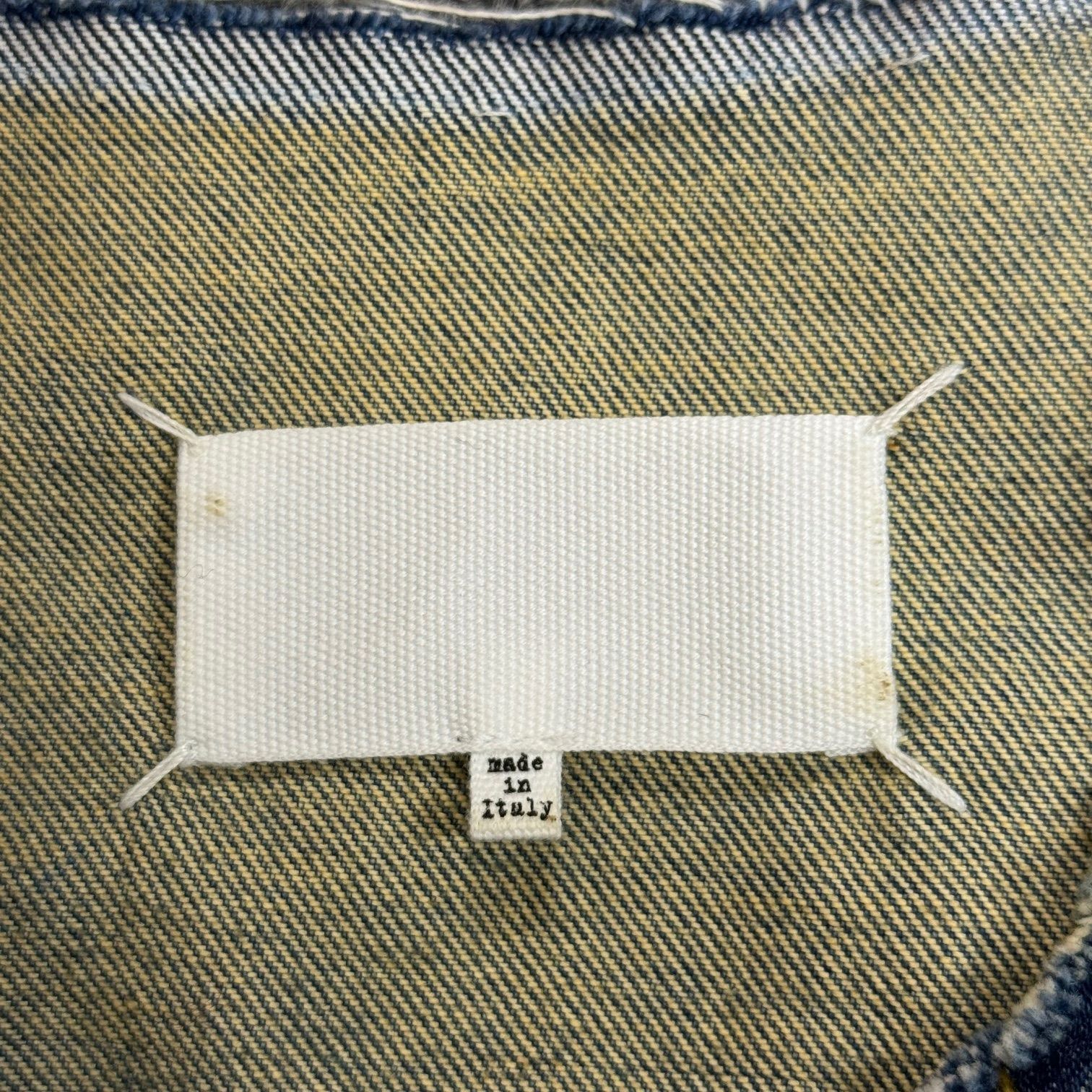 国内正規 Maison Margiela ノースリーブ デニムジャケット ベスト ジレ