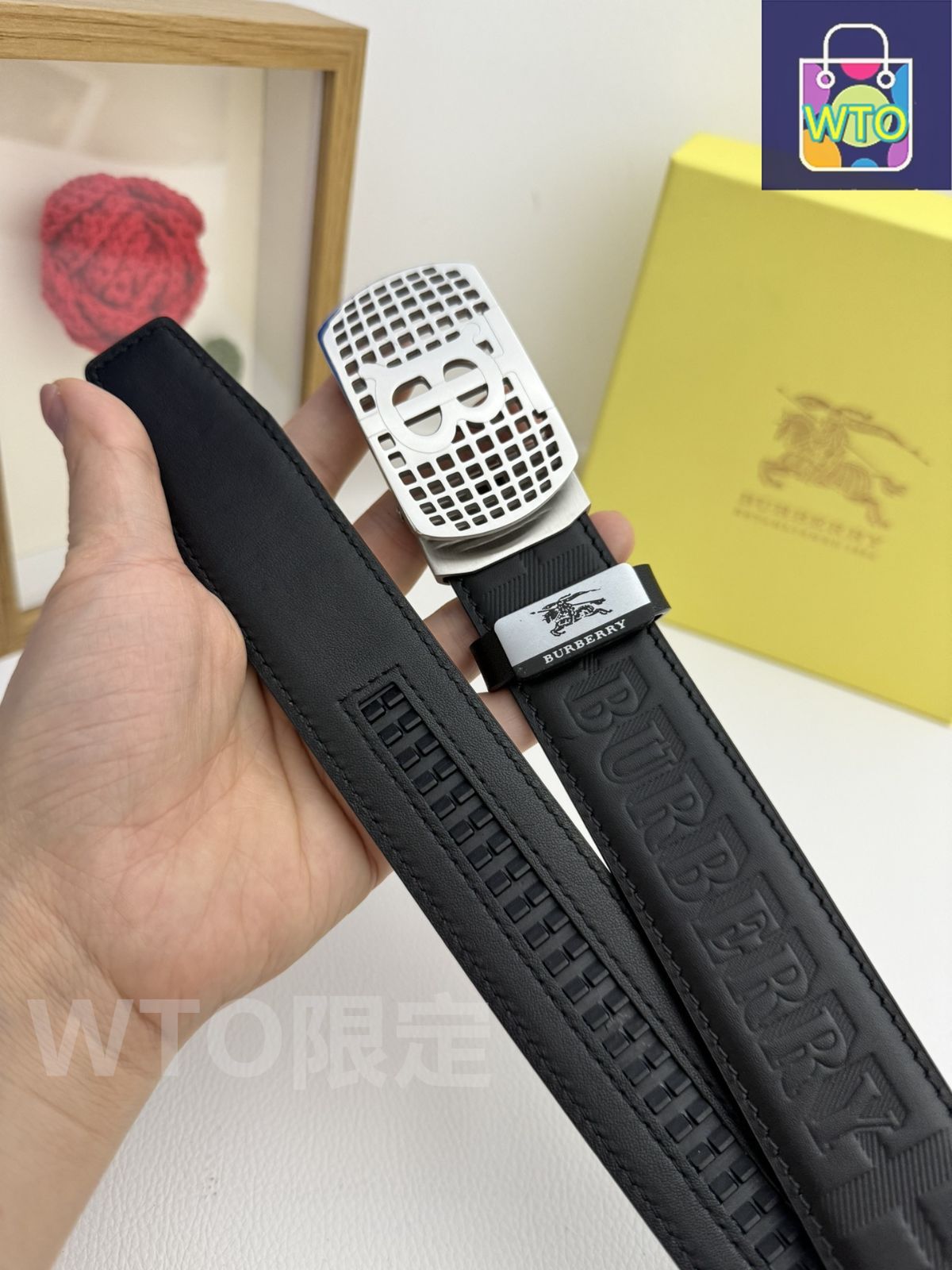 BURBERRY バーバリー ビジネスベルト01-1 男性 ベルト