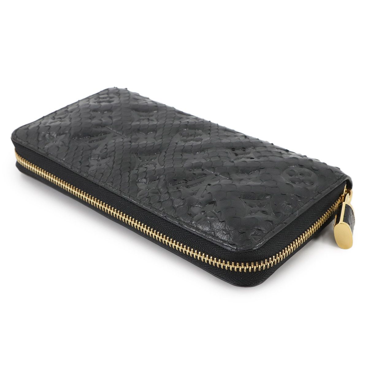 LOUISVUITTONルイヴィトン モノグラム エキゾチック パイソン 財布 未使用 展示品 ルイ ヴィトン LOUIS VUITTON パイソン