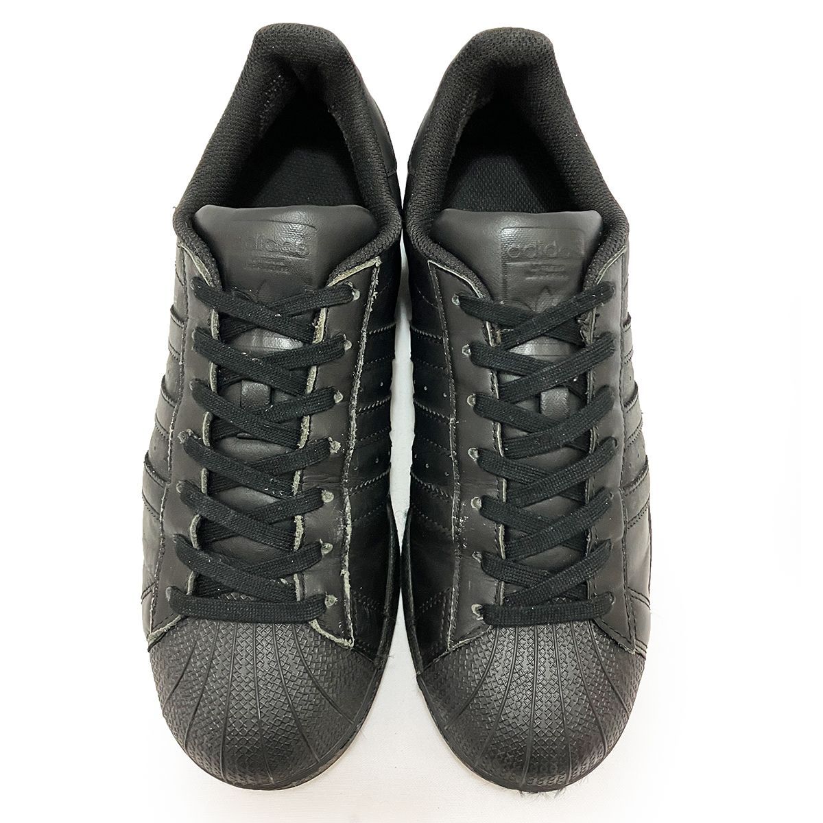 adidas スーパースター　ブラック26.5㎝ adidas SUPERSTAR スーパースター 26.5cm ブラック - メルカリ