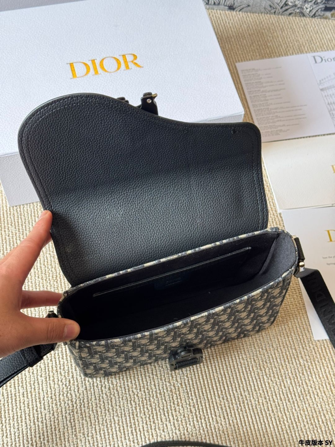 【入手困難】Dior レディース ポーチ Saddle DIOR | Saddle チェーンポーチ ミディアム ディオール