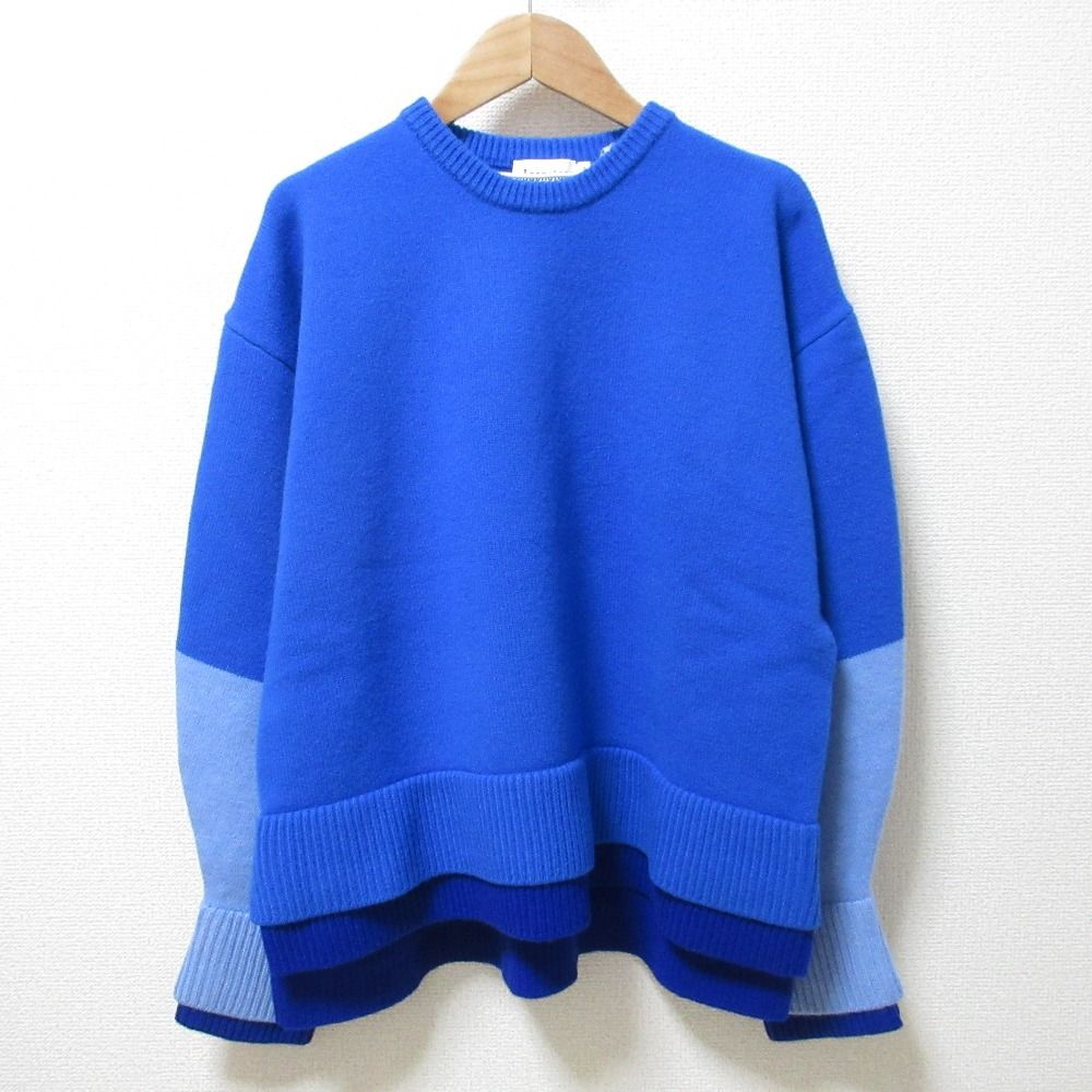 nagonstans スウェット combination pullover M nagonstans Sweat Woven Combi Crew/スウェット (Stone, M) ナゴ