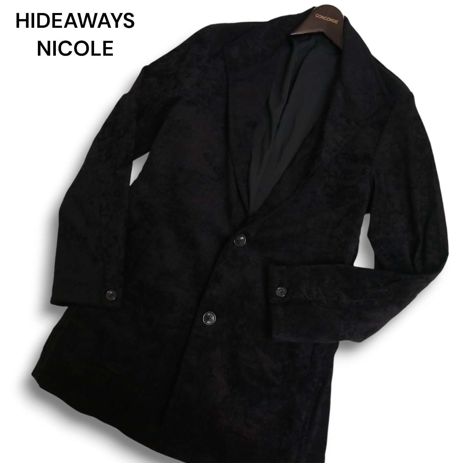 レビュー高評価商品 22AW HIDEAWAYS NICOLE ハイダウェイ ニコル 秋冬☆ シングル ジャケット・アウター