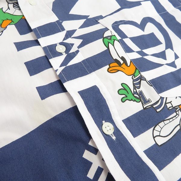 CASTELBAJAC カステルバジャック LOONEY TUNES 1996 刺繍 ブラウス シャツ トップス レディース コットン イエロー 44 ヴィンテージ s カステルバジャック Castelbajac 長袖 シャツ L 紺 白 マルチ