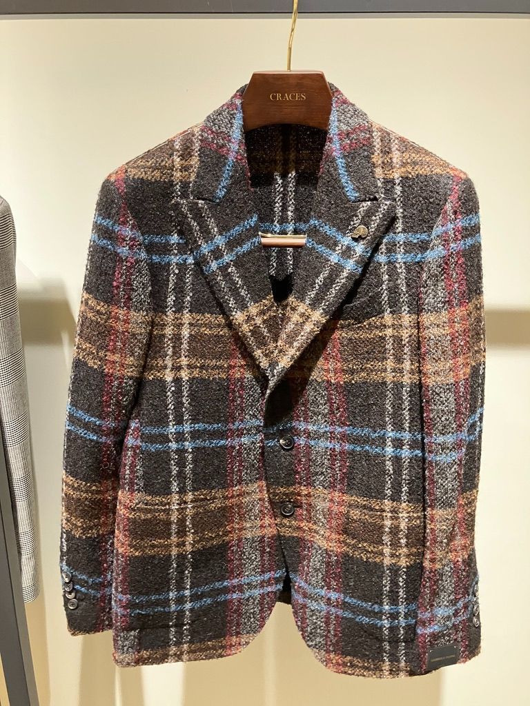 GABRIELE PASINI plaid pattern Jacket ガブリエレパジーニ ジャケット - メルカリ