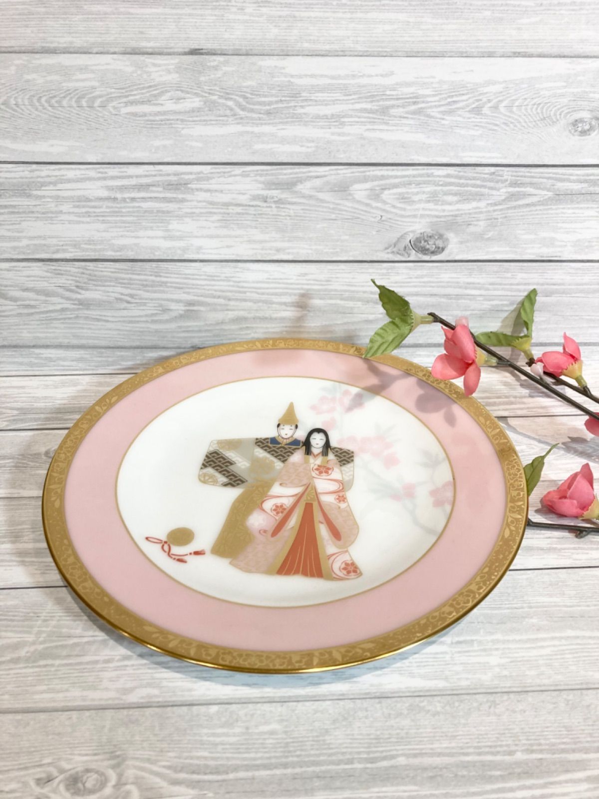 新品】大倉陶園 雛まつり 飾り皿 雛飾り お皿 皿 ひな祭り お祝い
