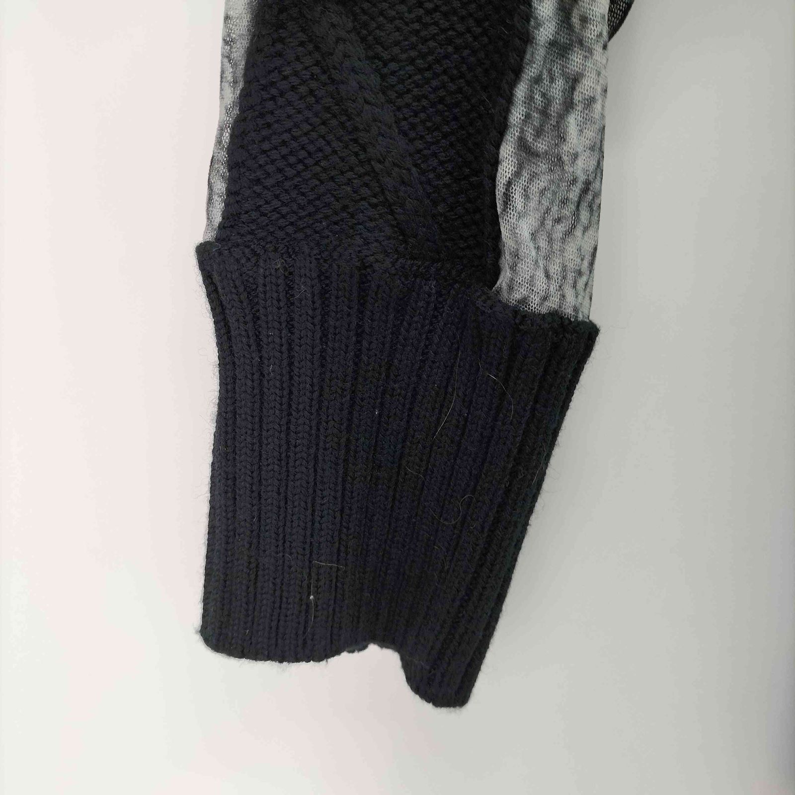 ケーブルニットカーディガン レディース