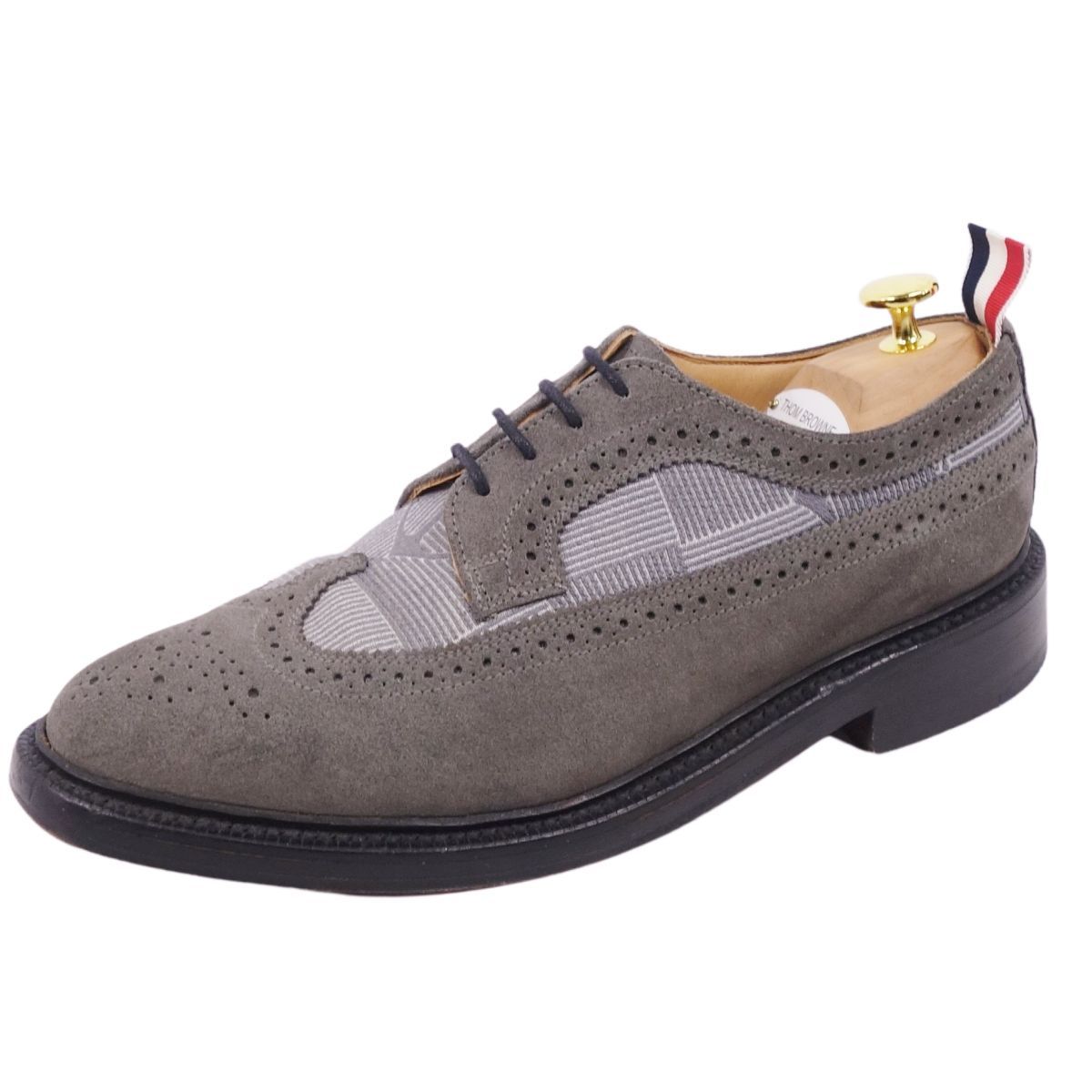 トムブラウン THOM BROWNE レザーシューズ ダービーシューズ ドレスシ