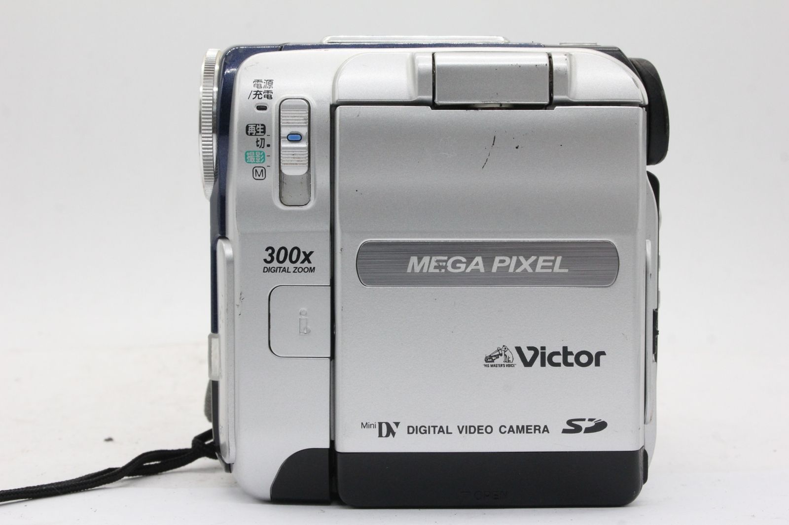 【返品保証】 【録画再生確認済み】ビクター Victor MiniDV GR-DX117 300x バッテリー付き ビデオカメラ v1512